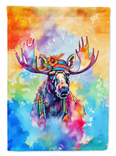 Load image into Gallery viewer, Moose Garden Flag - Hippie Aniimals - Animal-Themed Yard Decor