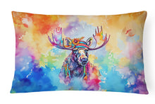 Load image into Gallery viewer, Hippie Animal Moose Throw Pillow