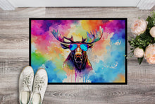 Load image into Gallery viewer, Hippie Animal Moose Doormat - 18X27 Indoor / Outdoor Rug | Made in USA