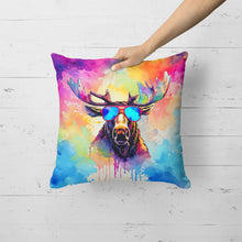 Load image into Gallery viewer, Hippie Animal Moose Throw Pillow