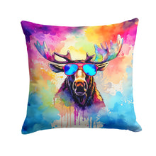Load image into Gallery viewer, Hippie Animal Moose Throw Pillow