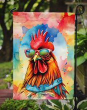 Load image into Gallery viewer, New Hampshire Red Rooster Garden Flag - Hippie Aniimals - Animal-Themed Yard Decor