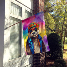 Load image into Gallery viewer, Hippie Animal Otter House Flag