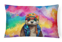 Load image into Gallery viewer, Hippie Animal Otter Throw Pillow
