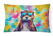 Load image into Gallery viewer, Hippie Animal Otter Throw Pillow