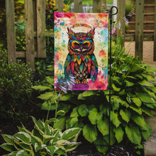 Load image into Gallery viewer, Owl Garden Flag - Hippie Aniimals - Animal-Themed Yard Decor