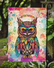 Load image into Gallery viewer, Owl Garden Flag - Hippie Aniimals - Animal-Themed Yard Decor