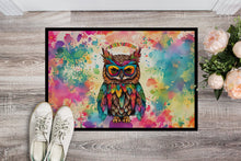 Load image into Gallery viewer, Hippie Animal Owl Doormat - 18X27 Indoor / Outdoor Rug | Made in USA