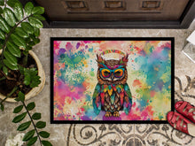 Load image into Gallery viewer, Hippie Animal Owl Doormat - 18X27 Indoor / Outdoor Rug | Made in USA