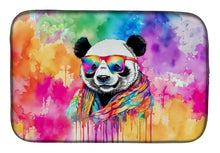 Load image into Gallery viewer, Hippie Animal Panda Dish Drying Mat
