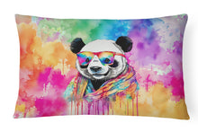Load image into Gallery viewer, Hippie Animal Panda Throw Pillow