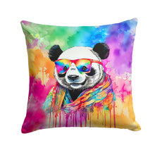 Load image into Gallery viewer, Hippie Animal Panda Throw Pillow - 14x14 Decorative Pillow – Art for Your Home &amp; Patio