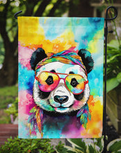 Load image into Gallery viewer, Panda Garden Flag - Hippie Aniimals - Animal-Themed Yard Decor