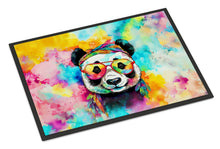 Load image into Gallery viewer, Hippie Animal Panda Doormat - 18X27 Indoor / Outdoor Rug | Made in USA