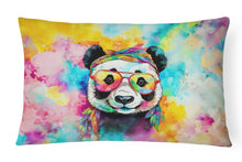 Load image into Gallery viewer, Hippie Animal Panda Throw Pillow