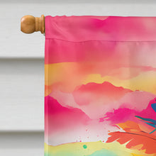 Load image into Gallery viewer, Hippie Animal Parrot House Flag