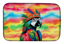 Load image into Gallery viewer, Hippie Animal Parrot Dish Drying Mat
