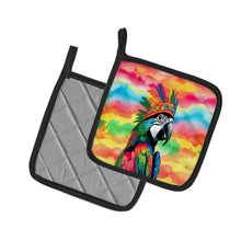 Load image into Gallery viewer, Hippie Animal Parrot Pot Holders - Set of 2 Decorative Kitchen Helpers | Made in the USA
