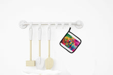 Load image into Gallery viewer, Hippie Animal Parrot Pot Holders - Set of 2 Decorative Kitchen Helpers | Made in the USA