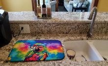Load image into Gallery viewer, Hippie Animal Parrot Dish Drying Mat