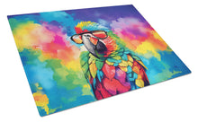 Load image into Gallery viewer, Hippie Animal Parrot Glass Cutting Boards – Durable, Decorative Kitchen Art