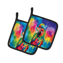 Load image into Gallery viewer, Hippie Animal Parrot Pot Holders - Set of 2 Decorative Kitchen Helpers | Made in the USA
