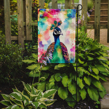 Load image into Gallery viewer, Peacock Garden Flag - Hippie Aniimals - Animal-Themed Yard Decor