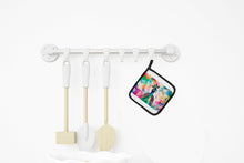 Load image into Gallery viewer, Hippie Animal Peacock Pot Holders - Set of 2 Decorative Kitchen Helpers | Made in the USA