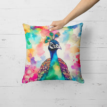 Load image into Gallery viewer, Hippie Animal Peacock Throw Pillow