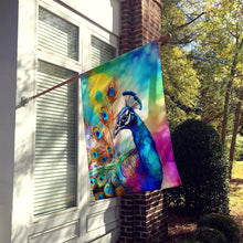 Load image into Gallery viewer, Hippie Animal Peacock House Flag