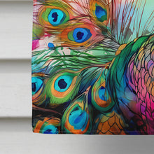 Load image into Gallery viewer, Hippie Animal Peacock House Flag