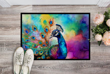Load image into Gallery viewer, Hippie Animal Peacock Doormat-24x36 Indoor / Outdoor Rug | Made in USA