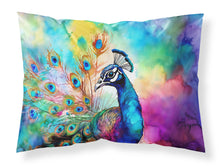 Load image into Gallery viewer, Hippie Animal Peacock Standard Pillowcase – Artistic Decorative Front, White Back