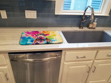 Load image into Gallery viewer, Hippie Animal Pig Dish Drying Mat