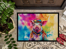 Load image into Gallery viewer, Hippie Animal Pig Doormat-24x36 Indoor / Outdoor Rug | Made in USA