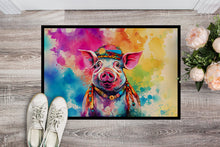 Load image into Gallery viewer, Hippie Animal Pig Doormat - 18X27 Indoor / Outdoor Rug | Made in USA