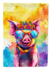 Load image into Gallery viewer, Pig Garden Flag - Hippie Aniimals - Animal-Themed Yard Decor