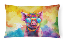 Load image into Gallery viewer, Hippie Animal Pig Throw Pillow
