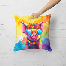 Load image into Gallery viewer, Hippie Animal Pig Throw Pillow