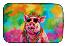 Load image into Gallery viewer, Hippie Animal Pig Dish Drying Mat