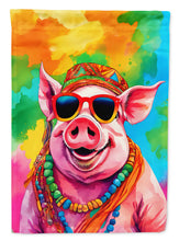 Load image into Gallery viewer, Pig Garden Flag - Hippie Aniimals - Animal-Themed Yard Decor