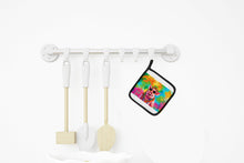Load image into Gallery viewer, Hippie Animal Pig Pot Holders - Set of 2 Decorative Kitchen Helpers | Made in the USA