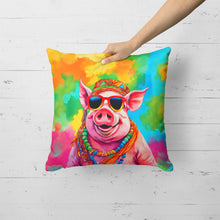 Load image into Gallery viewer, Hippie Animal Pig Throw Pillow