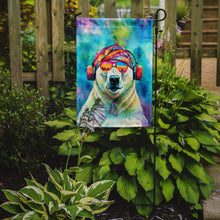 Load image into Gallery viewer, Polar Bear Garden Flag - Hippie Aniimals - Animal-Themed Yard Decor