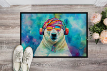 Load image into Gallery viewer, Hippie Animal Polar Bear Doormat-24x36 Indoor / Outdoor Rug | Made in USA