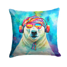 Load image into Gallery viewer, Hippie Animal Polar Bear Throw Pillow
