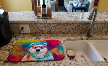Load image into Gallery viewer, Hippie Animal Polar Bear Dish Drying Mat