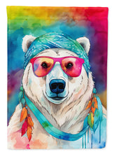 Load image into Gallery viewer, Polar Bear Garden Flag - Hippie Aniimals - Animal-Themed Yard Decor