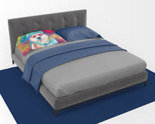 Load image into Gallery viewer, Hippie Animal Polar Bear Standard Pillowcase – Artistic Decorative Front, White Back