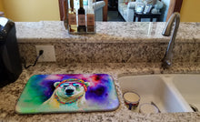 Load image into Gallery viewer, Hippie Animal Polar Bear Dish Drying Mat